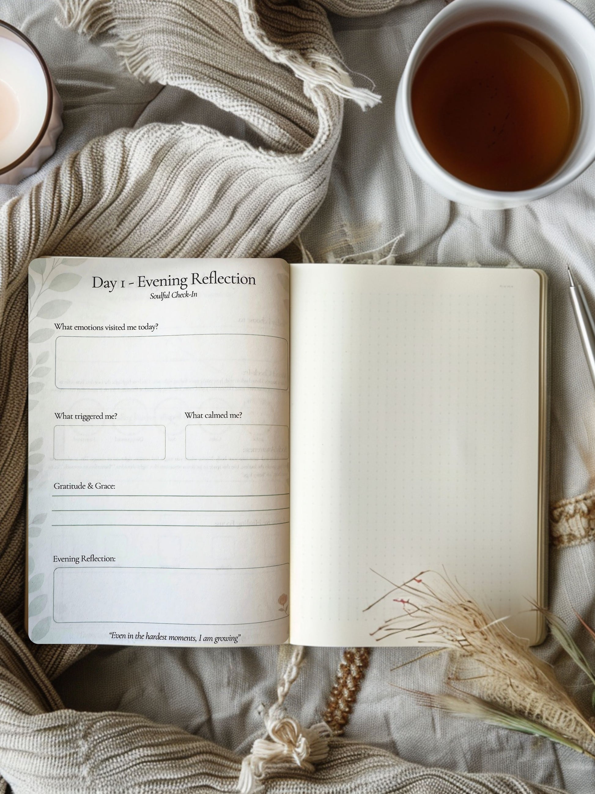 SoulBook — A Guided 60-Day Healing Journal & Workbook to Help You Rise, Reclaim, and Reimagine Your Life