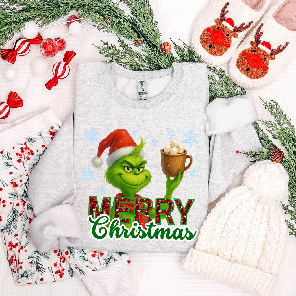 Merry Christmas Grinch Sweatshirt