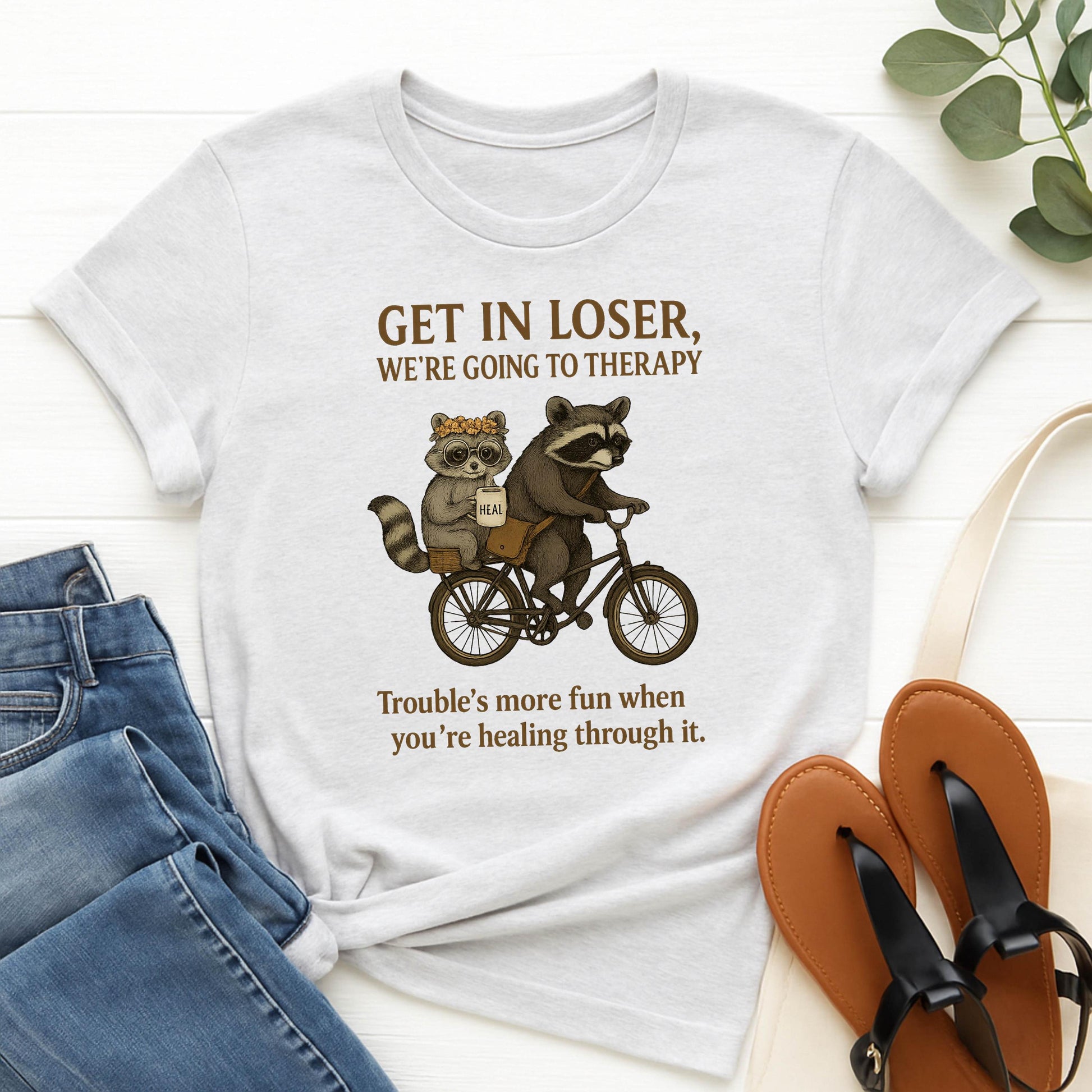 Get in Loser Racoons CC G500 Gildan 5.3 oz. T-Shirt