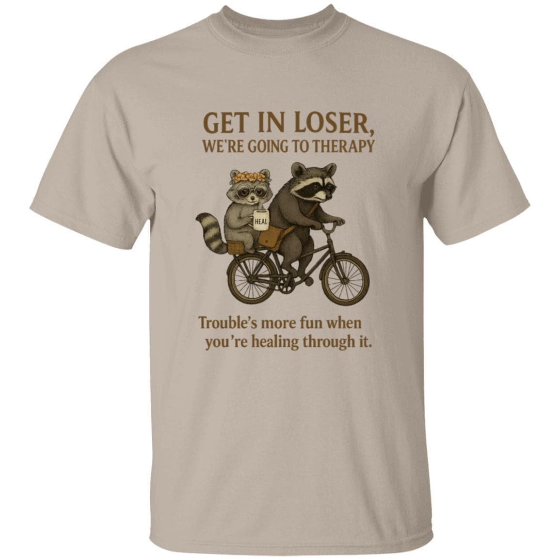 Get in Loser Racoons CC G500 Gildan 5.3 oz. T-Shirt