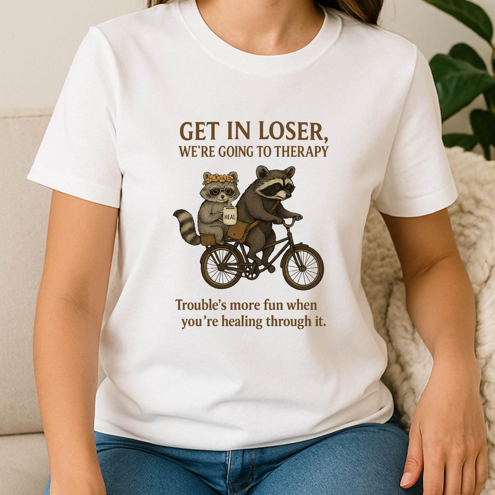Get in Loser Racoons CC G500 Gildan 5.3 oz. T-Shirt