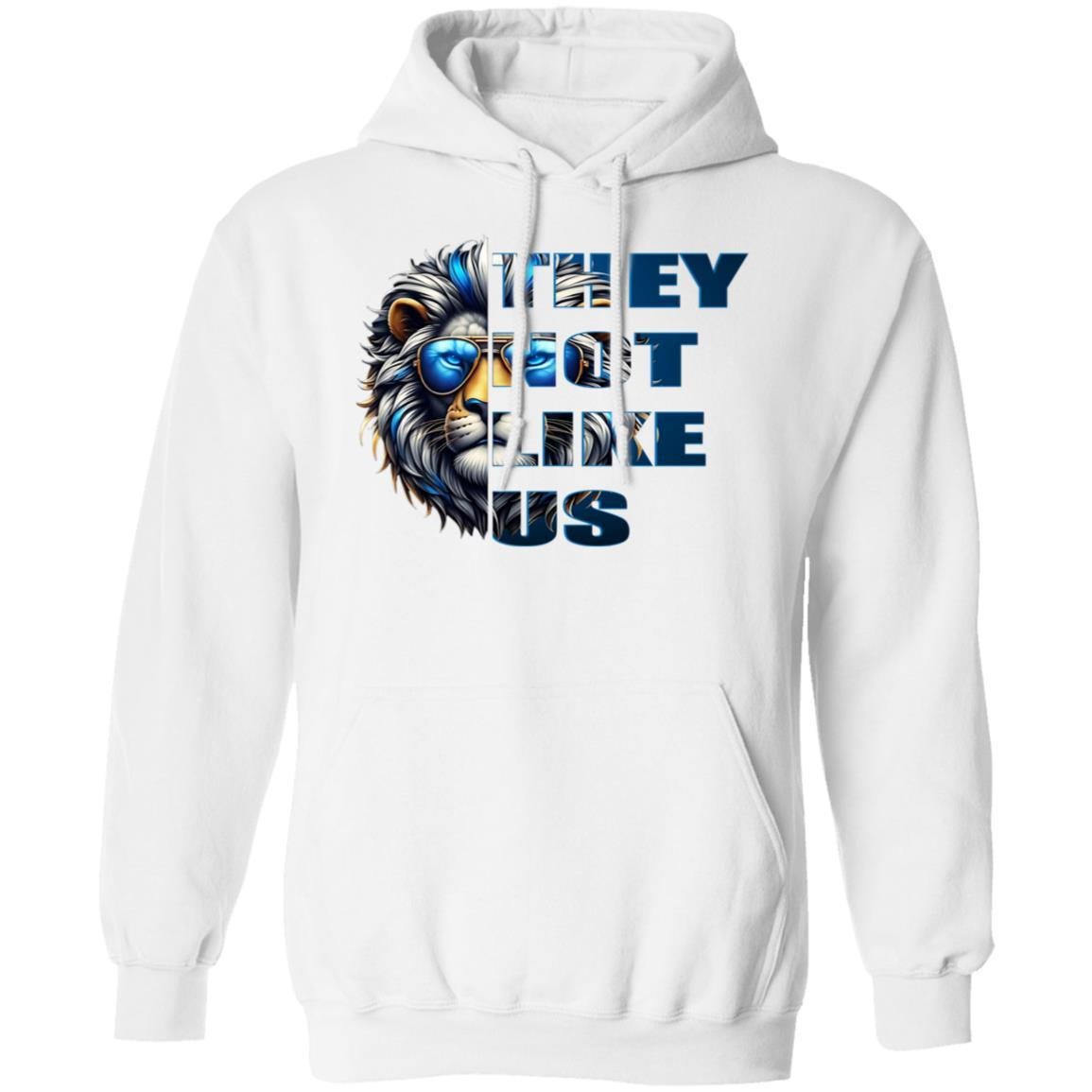 Detroit Football Hoodie Lion Graphic Fan Pullover S-5XL