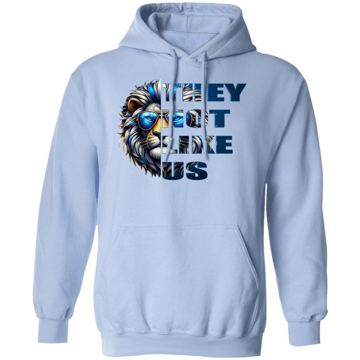Detroit Football Hoodie Lion Graphic Fan Pullover S-5XL