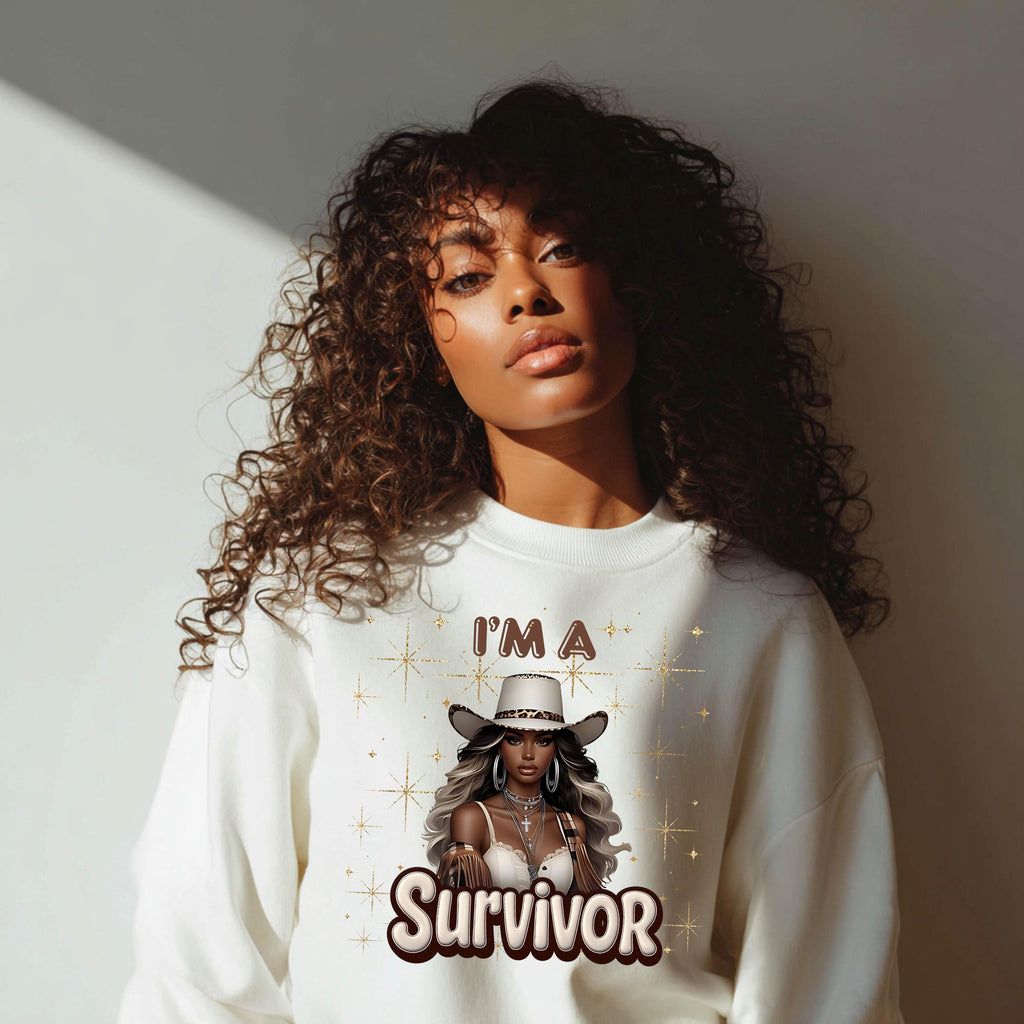 Im A Survivor Crewneck Sweatshirt