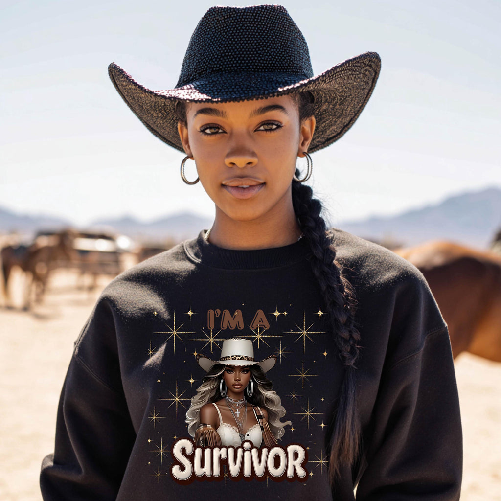 Im A Survivor Crewneck Sweatshirt