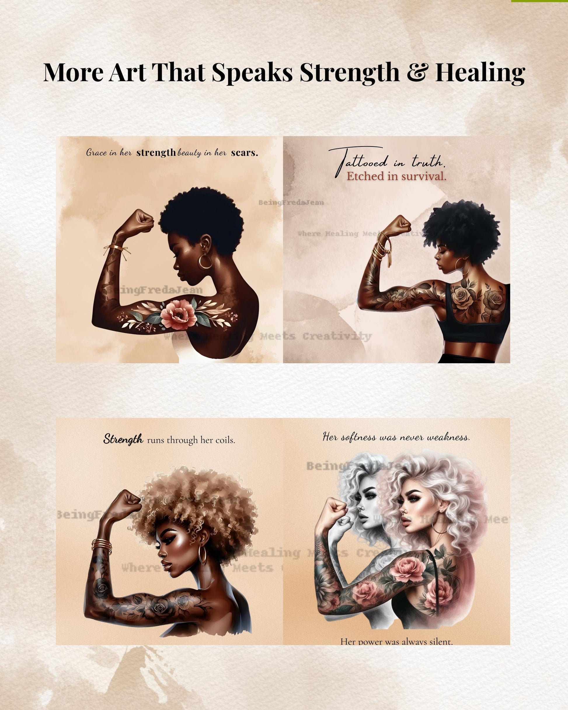 Black Girl Magic Art Print: Afro Crown Shield Symbol (8x10 Digital Download)