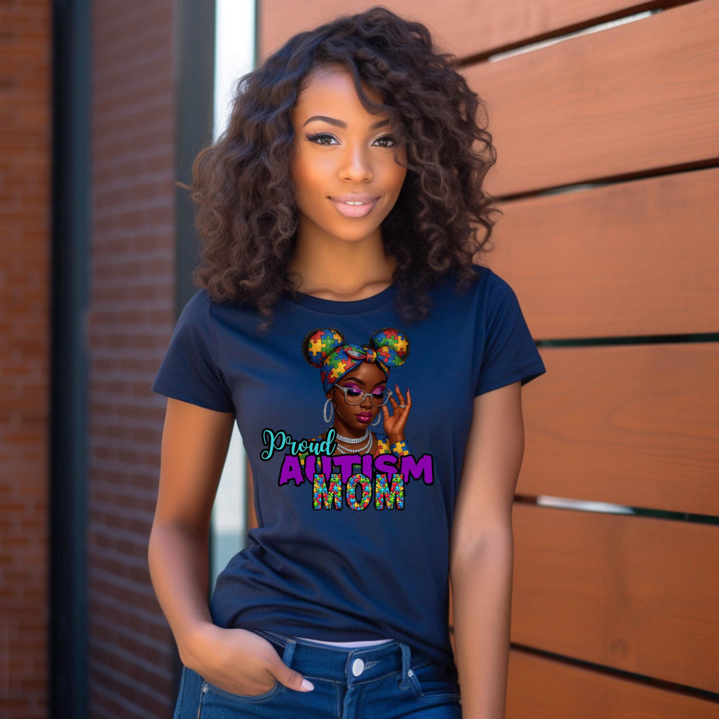 Proud Autism Mom T-Shirt: Awareness Tee, Inclusion Advocate Top