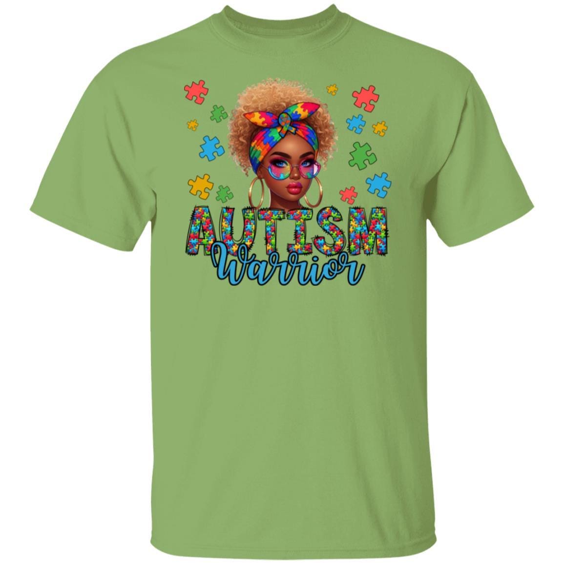 Autism Warrior Mom T-Shirt: Neurodiversity Pride Tee