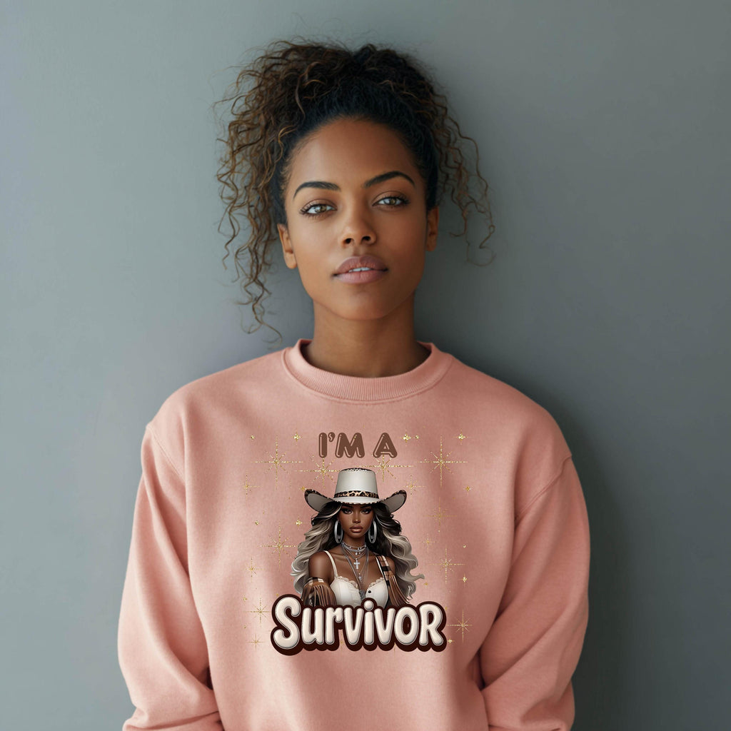 Im A Survivor Crewneck Sweatshirt