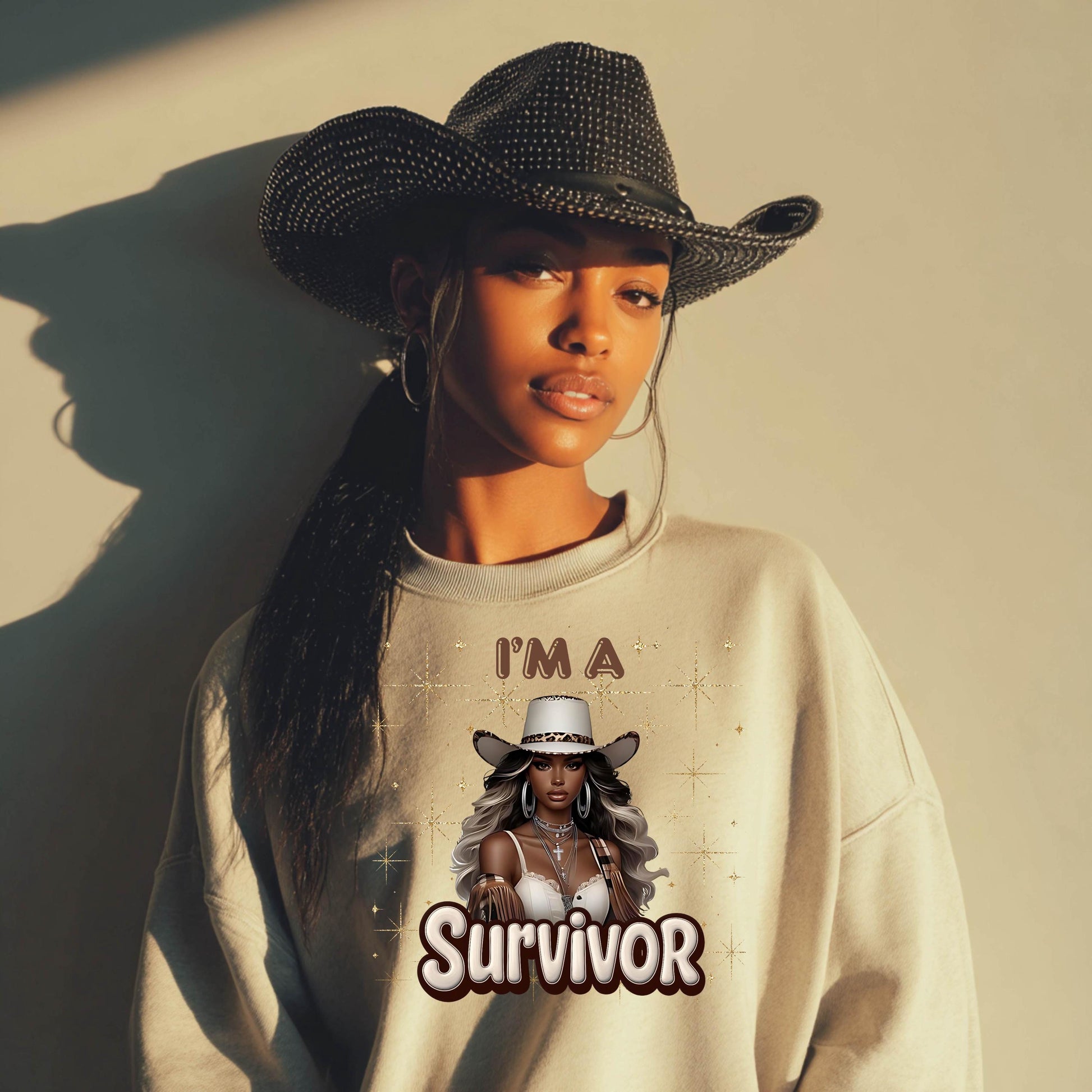 Im A Survivor Crewneck Sweatshirt