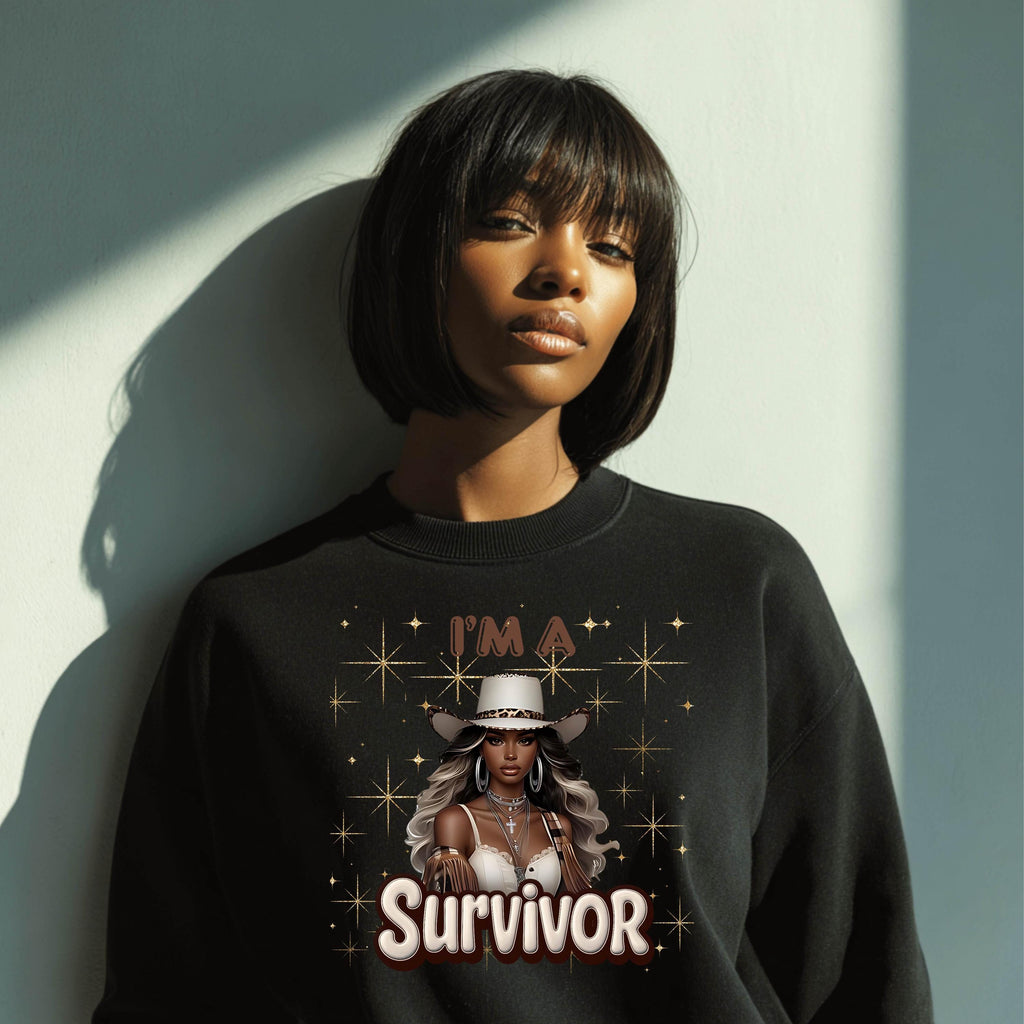 Im A Survivor Crewneck Sweatshirt