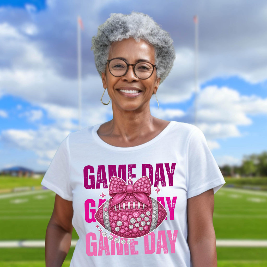 Game Day Breast Cancer Awareness Shirt: Survivor Supporter Tee