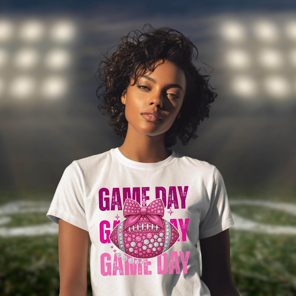 Game Day Breast Cancer Awareness Shirt: Survivor Supporter Tee
