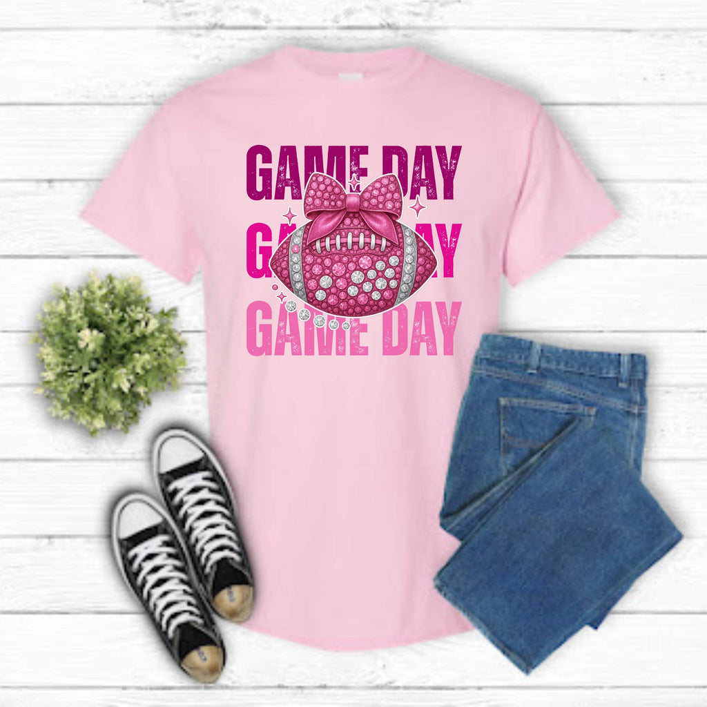 Game Day Breast Cancer Awareness Shirt: Survivor Supporter Tee