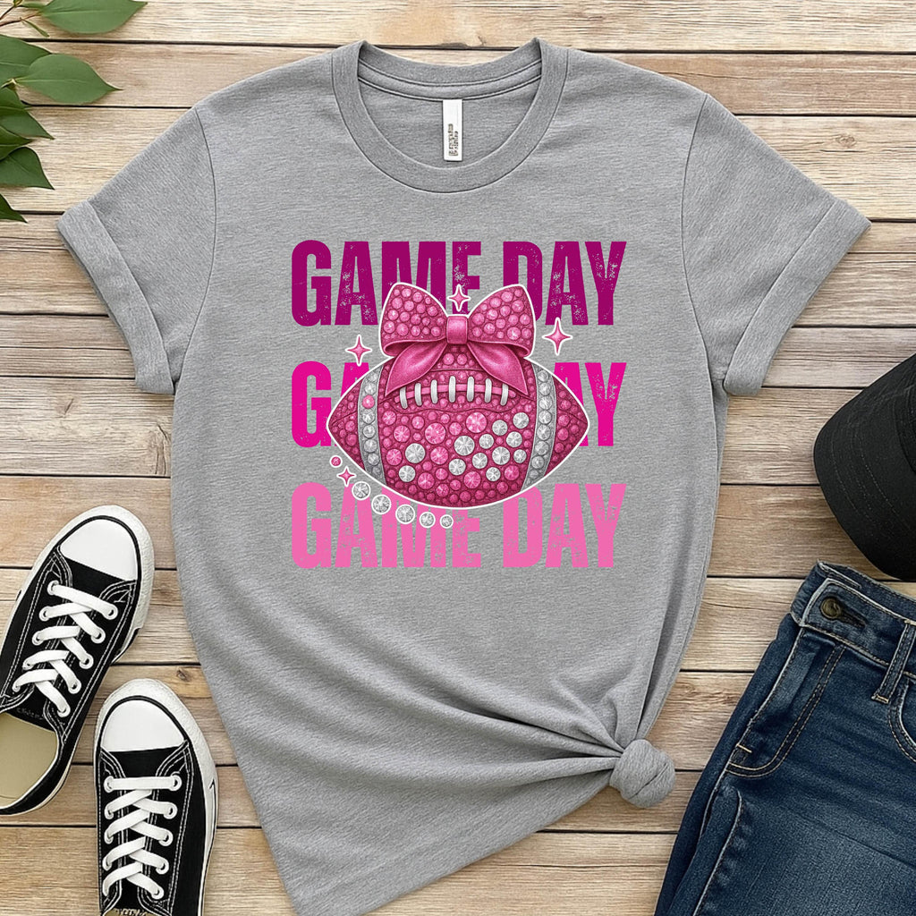 Game Day Breast Cancer Awareness Shirt: Survivor Supporter Tee