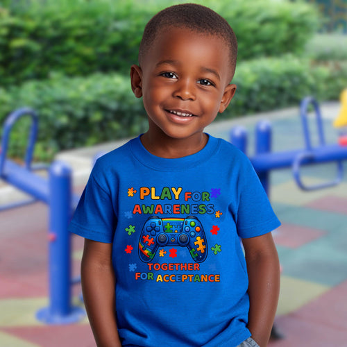 Autism Play for Awareness T-Shirt, Inclusion Teacher, Neurodiversity Tee