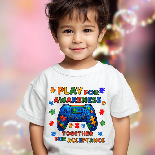 Autism Play for Awareness T-Shirt, Inclusion Teacher, Neurodiversity Tee