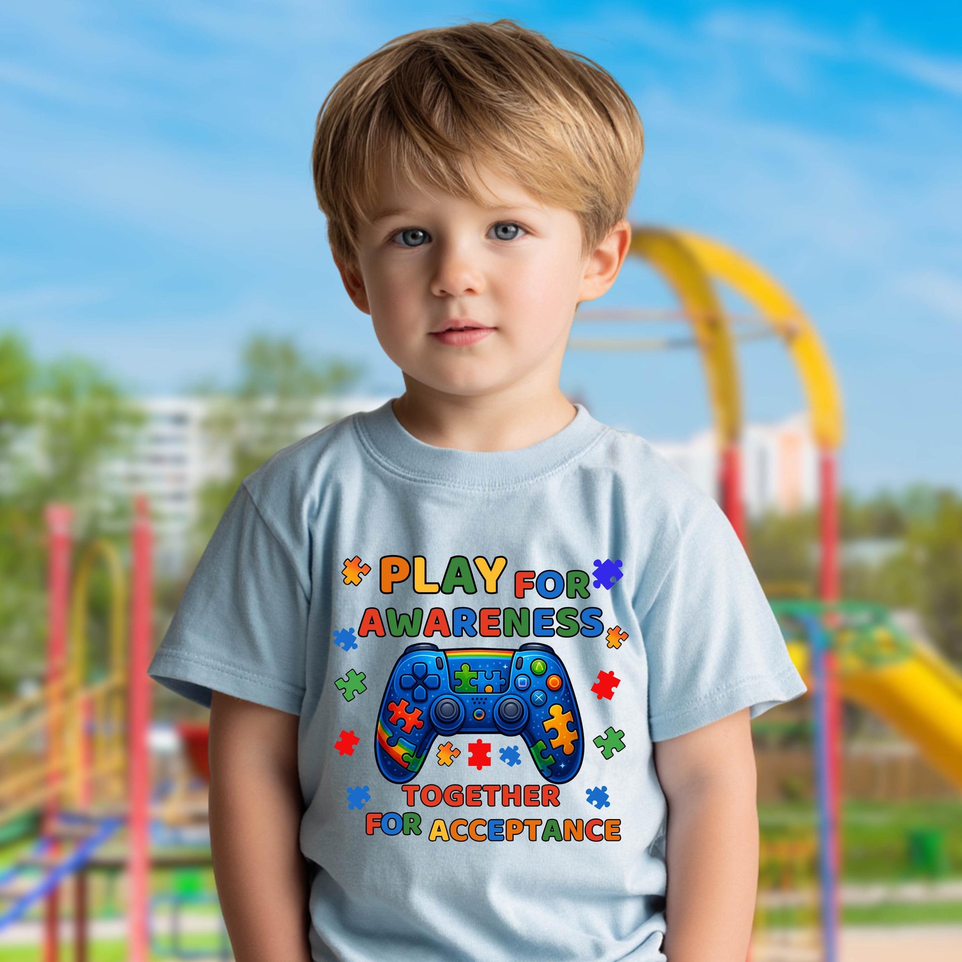 Autism Play for Awareness T-Shirt, Inclusion Teacher, Neurodiversity Tee