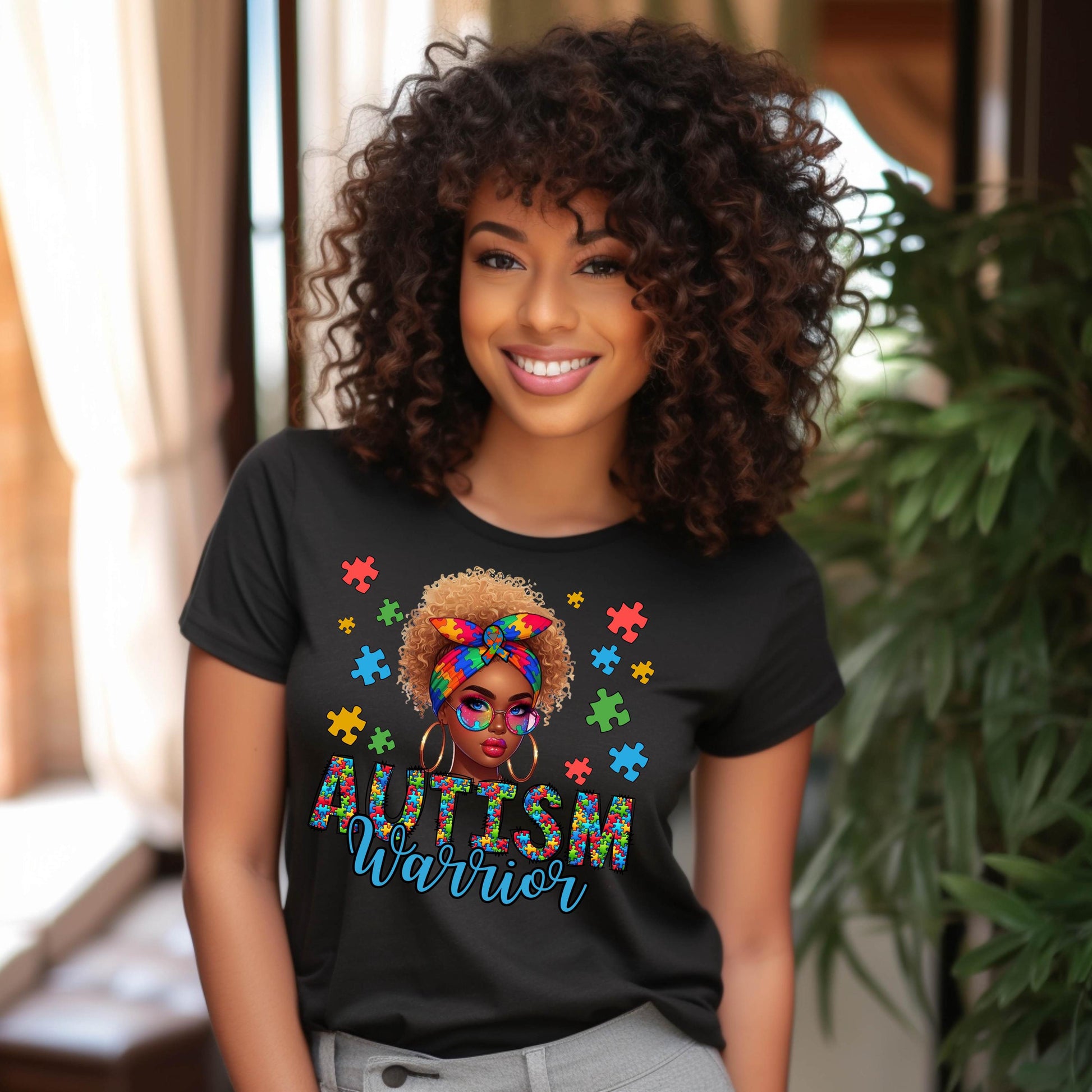 Autism Warrior Mom T-Shirt: Neurodiversity Pride Tee