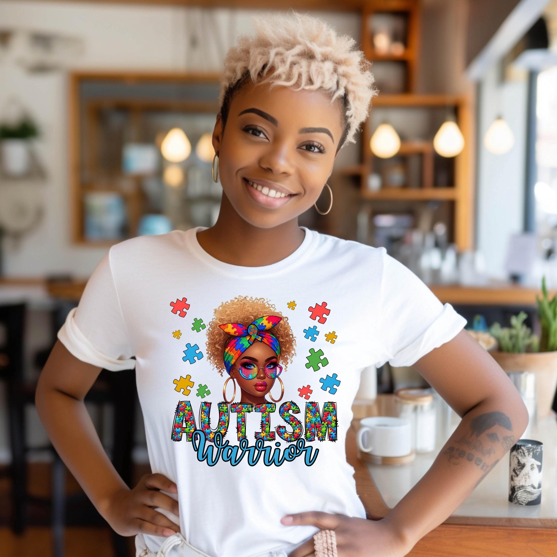 Autism Warrior Mom T-Shirt: Neurodiversity Pride Tee