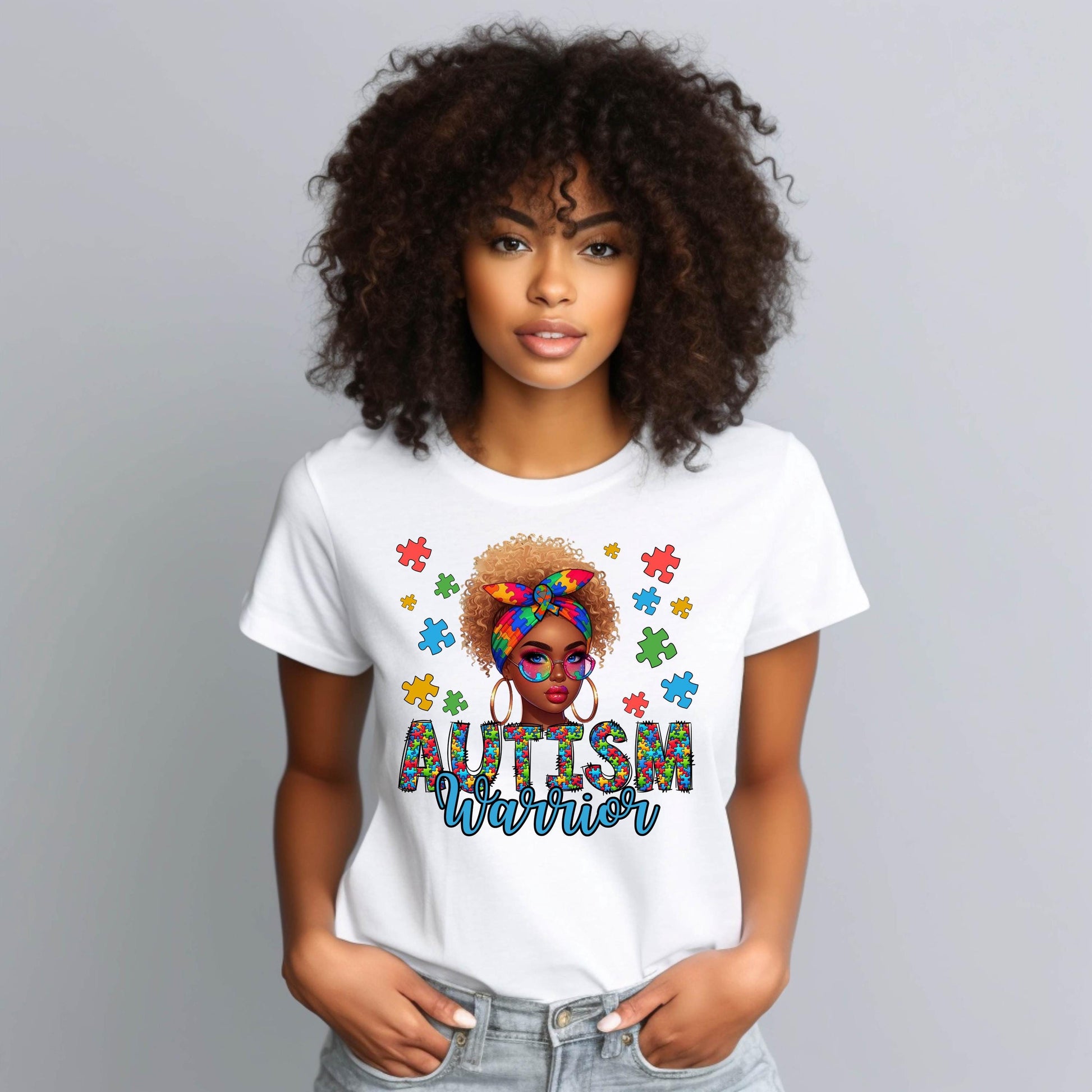 Autism Warrior Mom T-Shirt: Neurodiversity Pride Tee