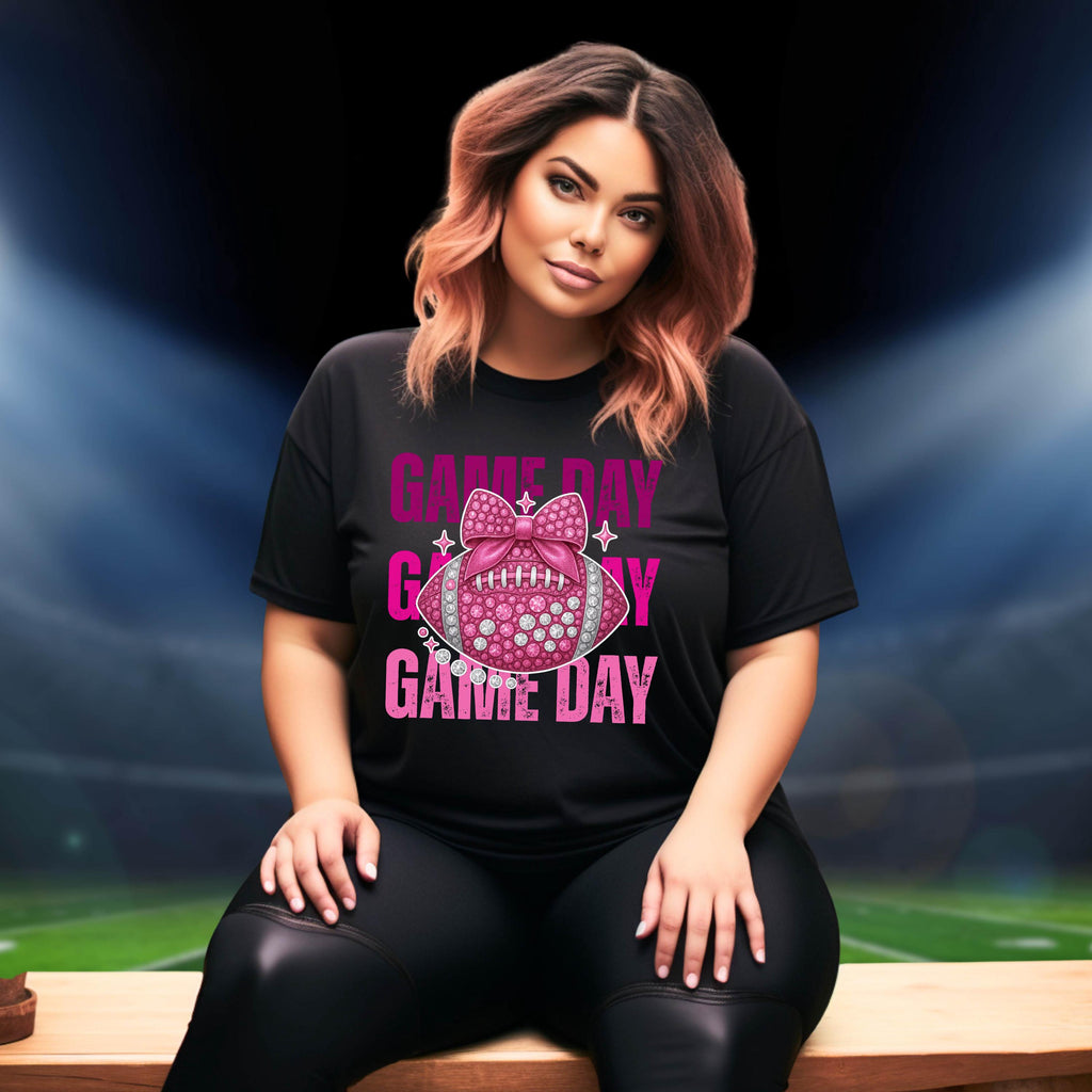 Game Day Breast Cancer Awareness Shirt: Survivor Supporter Tee