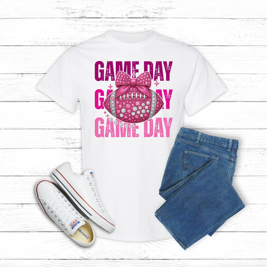 Game Day Breast Cancer Awareness Shirt: Survivor Supporter Tee