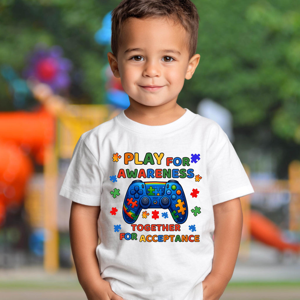 Autism Play for Awareness T-Shirt, Inclusion Teacher, Neurodiversity Tee