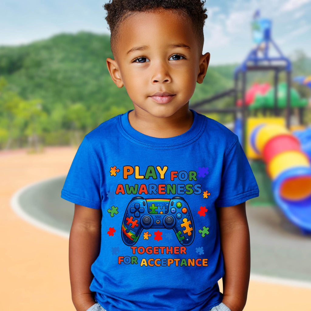 Autism Play for Awareness T-Shirt, Inclusion Teacher, Neurodiversity Tee