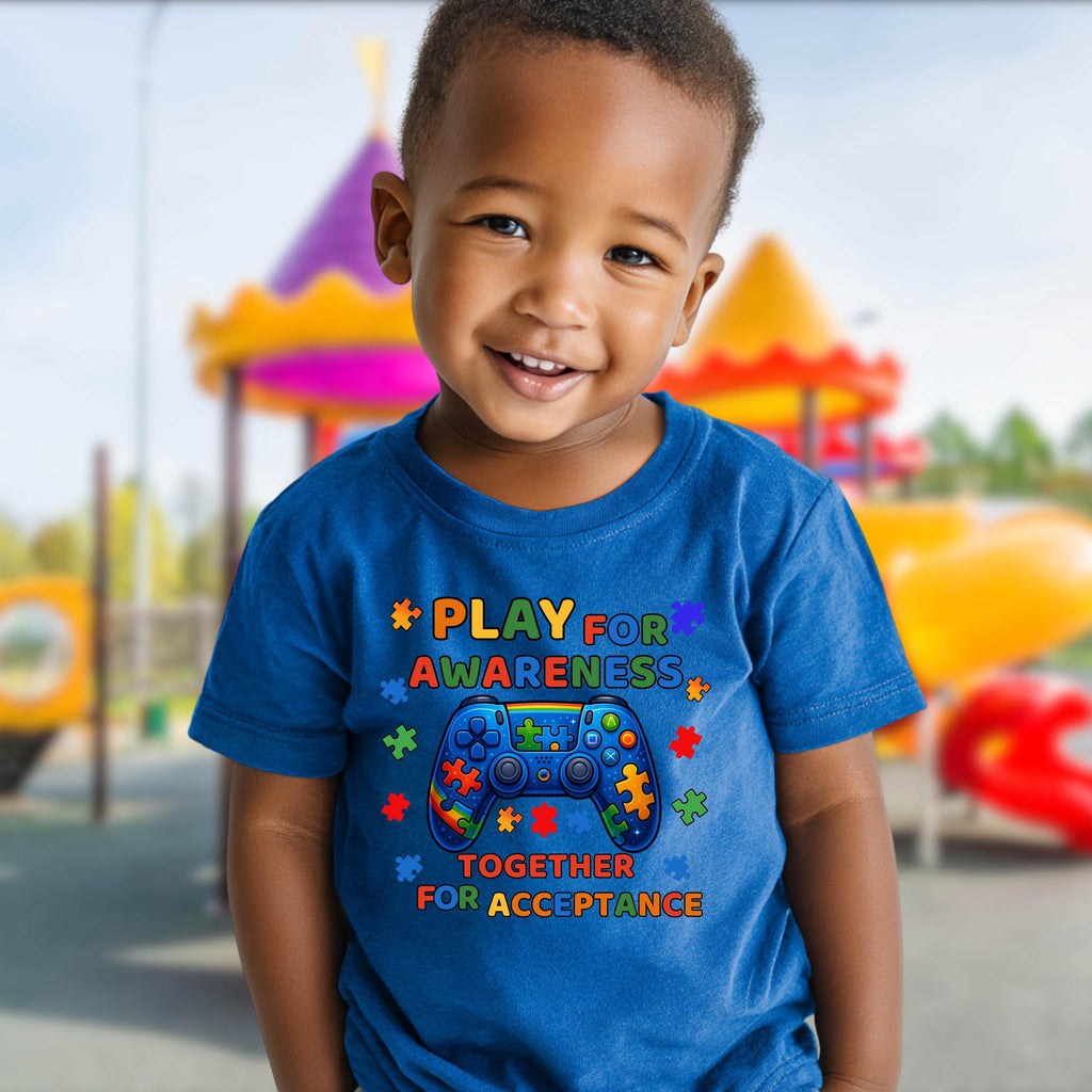 Autism Play for Awareness T-Shirt, Inclusion Teacher, Neurodiversity Tee