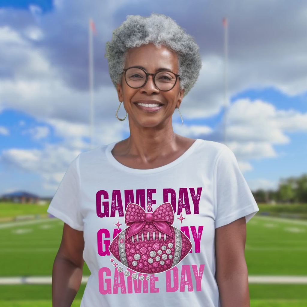 Game Day Breast Cancer Awareness Shirt: Survivor Supporter Tee