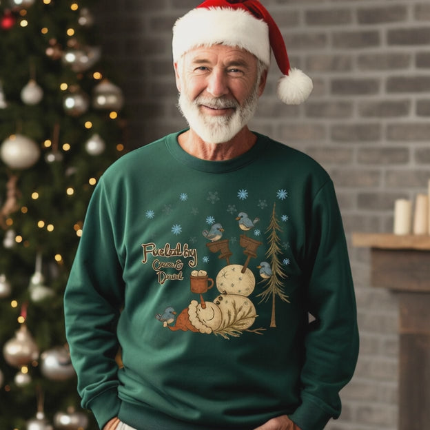 Christmas Fueled by Cocoa & Denial Sweatshirt